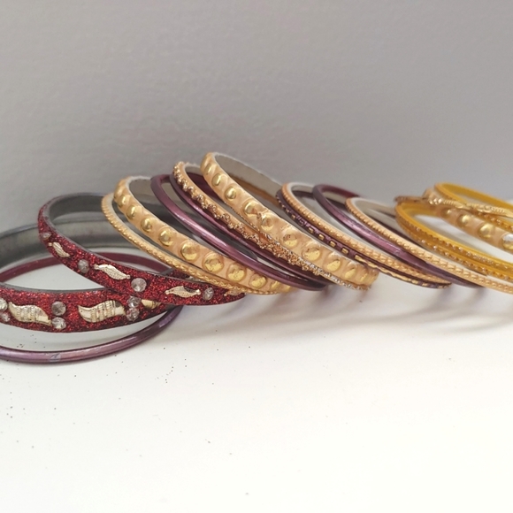 Child's multi color bracelet bangles lot #2 - Picture 2 of 3